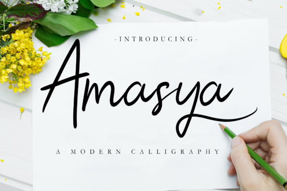 Amasya Font for Modern Web Design