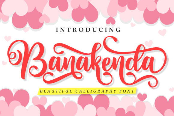Banakenda: The Elegant Script Font for Small Business Branding