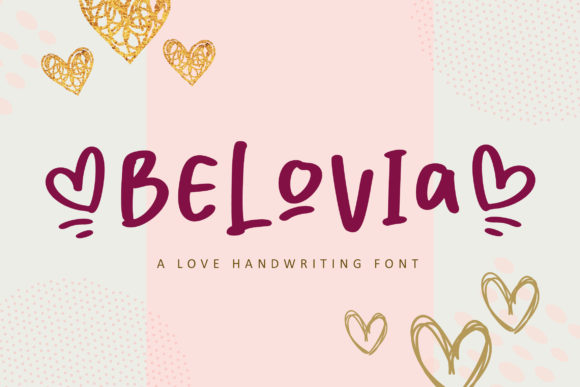 Belovia: An Organic Handwritten Font for Editorial Design
