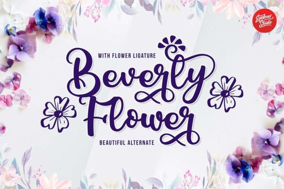 Beverly Flower: The Ultimate Script Handwritten Font Review
