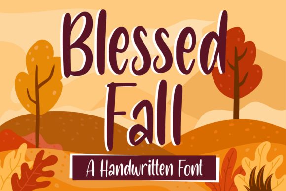 Blessed Fall: A Friendly Handwritten Font for Web Design