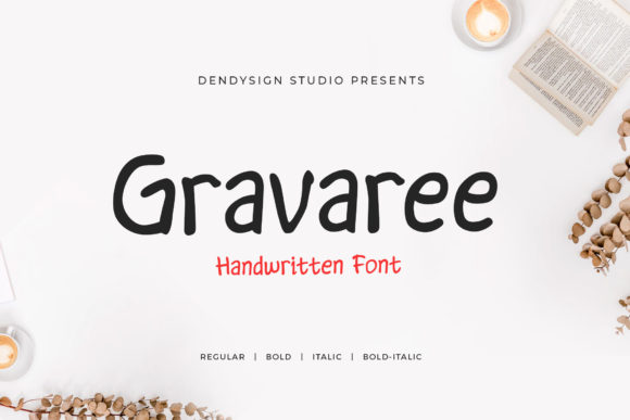 Gravaree: A Sweet Handwritten Font for Your Brand
