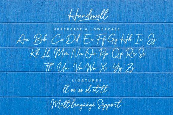 Handswell: The Elegant Script Font for Campaigns