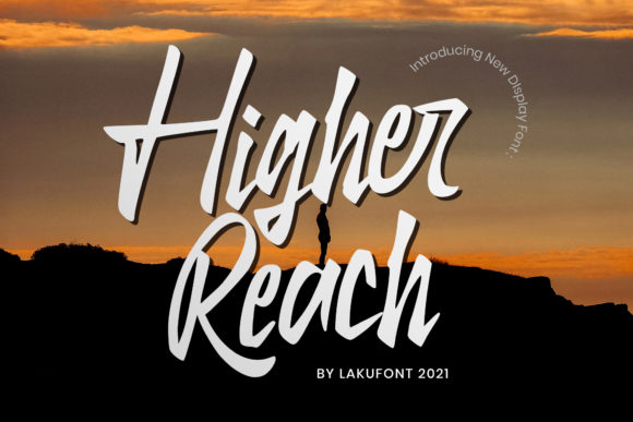 Higher Reach: A Tall Handwritten Font for Makers