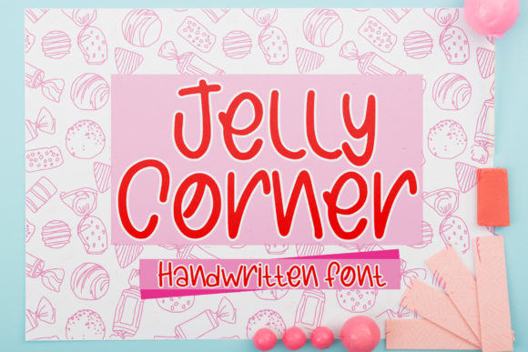 Jelly Corner: A Warm Script Handwritten Font for Creators