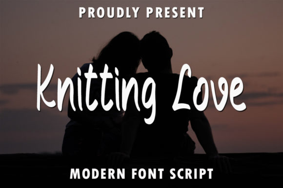 Knitting Love: A Handwritten Font for Editorial Design