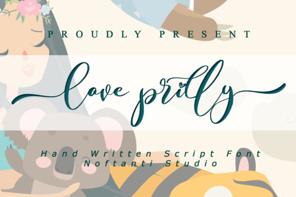 Love Prilly: A Refined Script Typeface for Editors