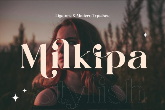 Milkipack Stylish: A Modern Serif for Crafters