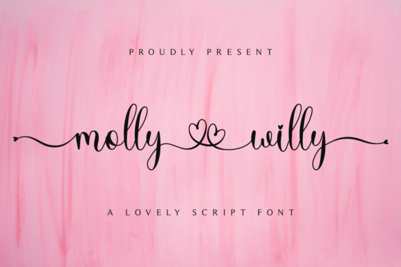 Molly Willy: A Romantic Script Font for Business