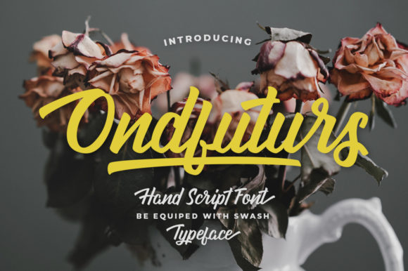 Ondfuturs: Bold Handwritten Font for Campaigns