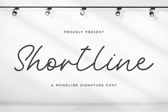 Shortline: A Sweet Cursive Font for Web Design