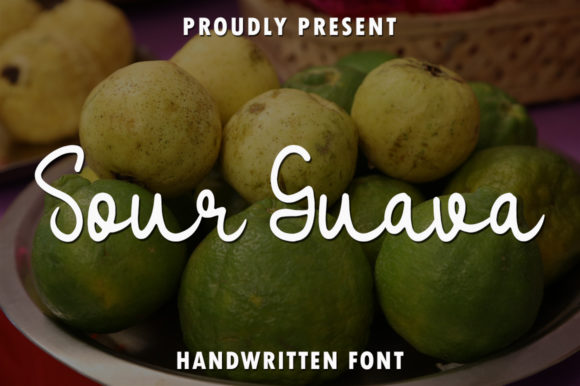 Sour Guava: A Distinct Handwritten Font for Makers