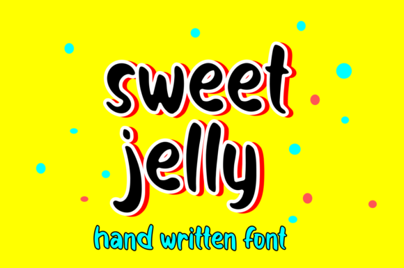 Sweet Jelly: A Readable Handwritten Font for Web Design