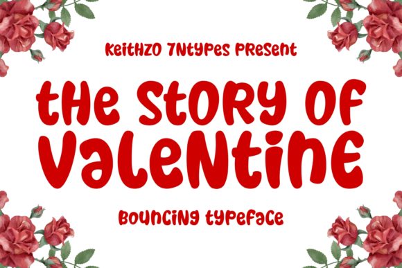 The Story of Valentine: A Bold Script Font for Makers