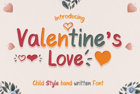 Valentine s Love Font for Playful Campaigns