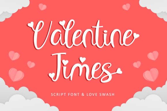 Valentine Times: A Handwritten Font for Campaigns