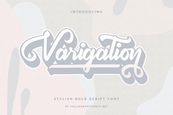 Varigation: A Bold Handwritten Typeface for Campaigns