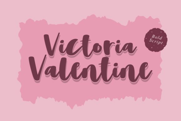 Victoria Valentine: A Daring Script Font for Web Design